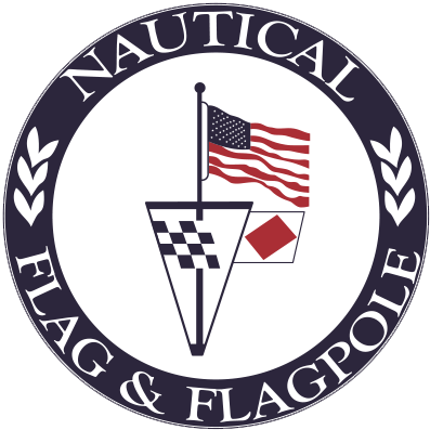 Nautical Flag and Flagpole
